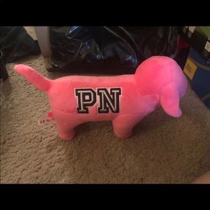 VS PINK dog PN on side pink nation Med size new!